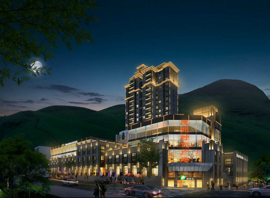 內(nèi)江茂縣時(shí)代廣場(chǎng)照明設(shè)計(jì)